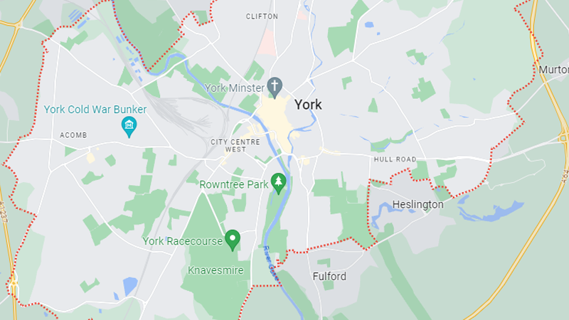 Map york