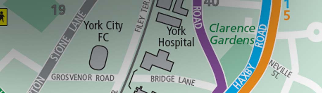 York bus map