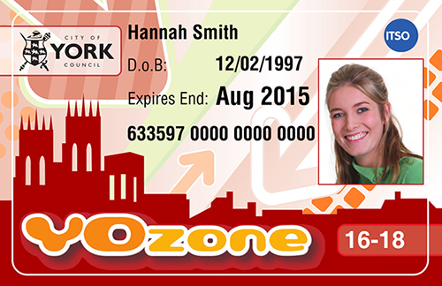 YOzone 16 to 18 card example